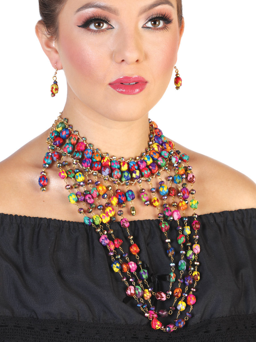 COLLAR Y ARETES SET