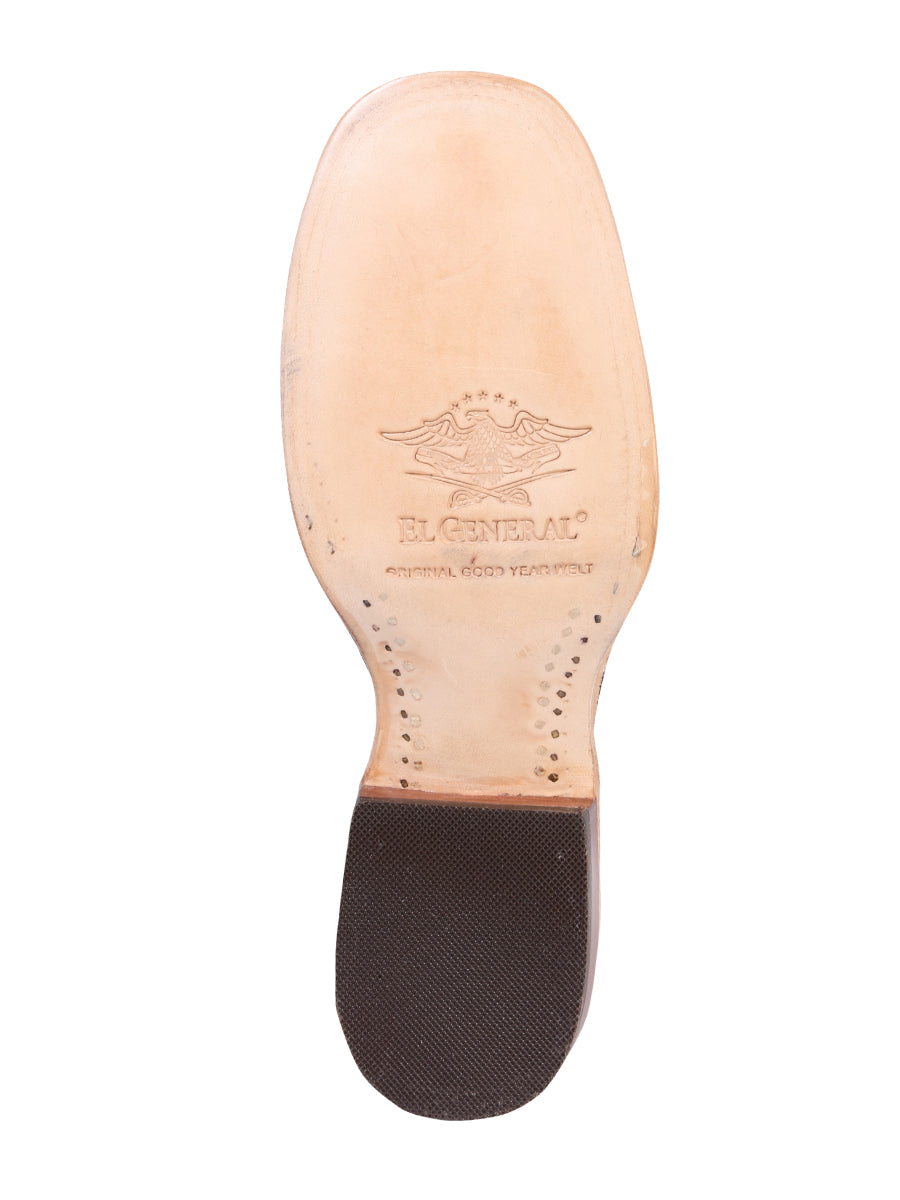 El General Rodeo Boot - Printed Caiman Light Brown 41794