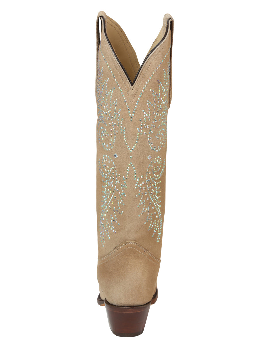 El General Women’s Western Suede Boots - Tuscani 45793